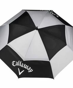 Callaway Tour Authentic Double Canopy Golf Umbrella 6 Callaway Tour Authentic Double Canopy Golf Umbrella -Left Handed Golf Sales Shop 2020tourauthenticdoublecanopyumbrellablackgreywhite3