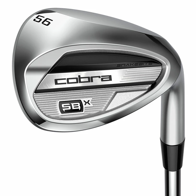 Cobra Snakebite X Satin Chrome Golf Wedge (Custom Fit) 1 Cobra Snakebite X Satin Chrome Golf Wedge (Custom Fit)