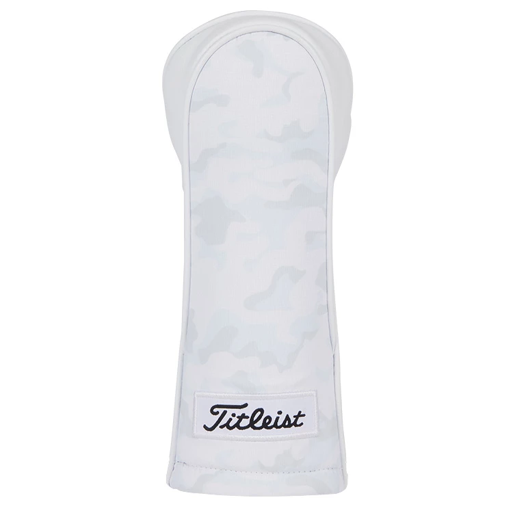 Titleist White Out Leather Hybrid Headcover 2 Titleist White Out Leather Hybrid Headcover - Image 2