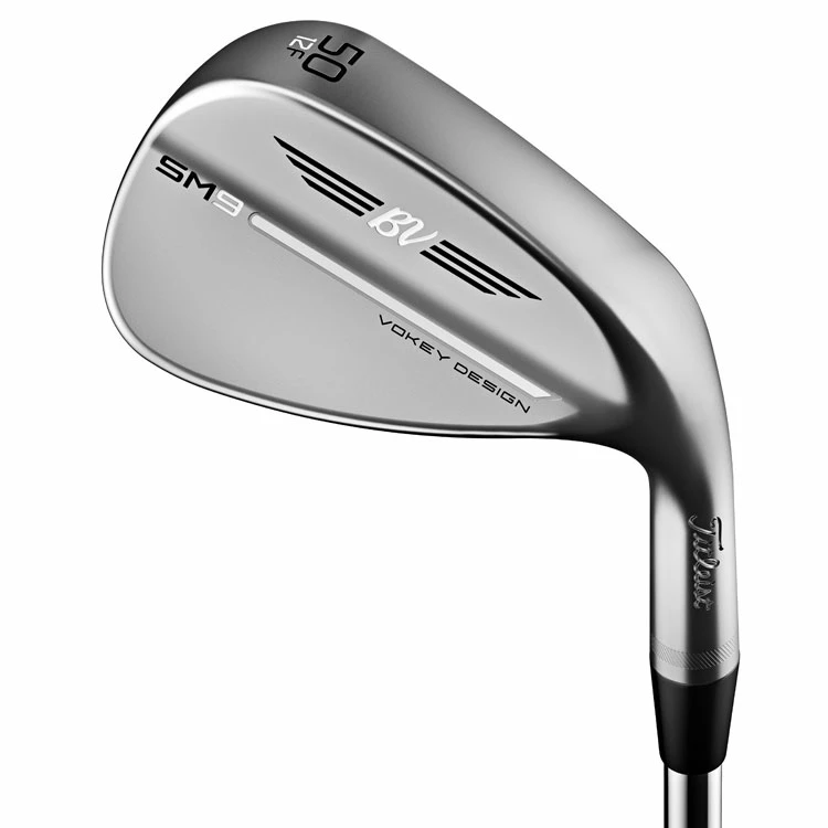 Titleist Vokey SM9 Brushed Steel Golf Wedge 4 Titleist Vokey SM9 Brushed Steel Golf Wedge - Image 4