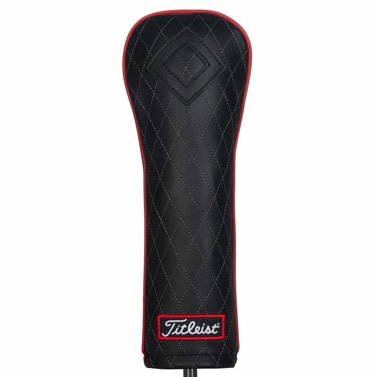 Titleist Jet Black Leather Fairway Wood Headcover 1 Titleist Jet Black Leather Fairway Wood Headcover