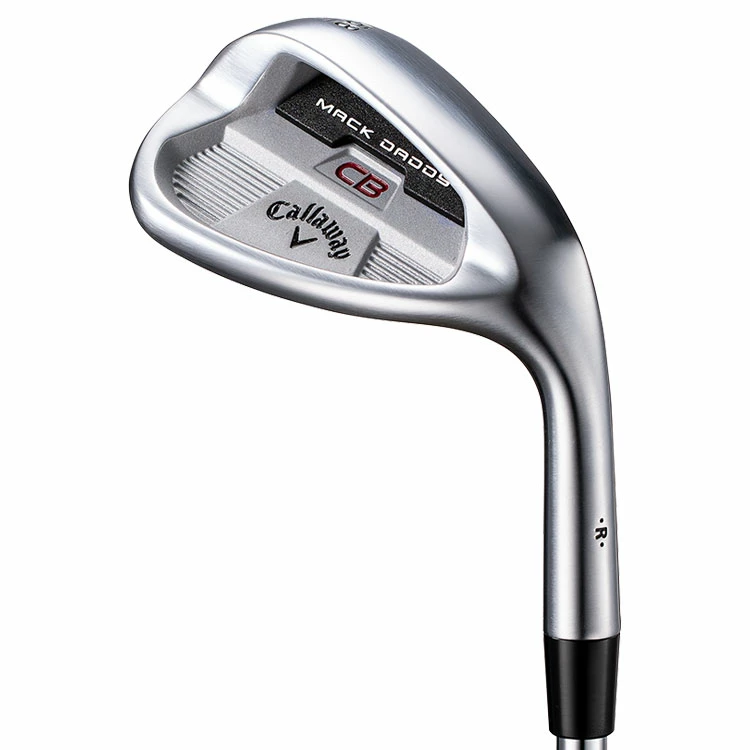 Callaway Mack Daddy CB Brushed Chrome Golf Wedge 1 Callaway Mack Daddy CB Brushed Chrome Golf Wedge