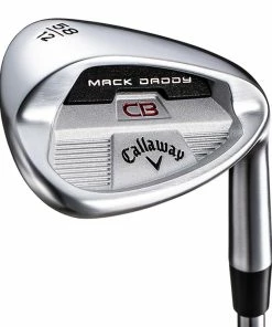 Callaway Mack Daddy CB Brushed Chrome Golf Wedge 9 Callaway Mack Daddy CB Brushed Chrome Golf Wedge -Left Handed Golf Sales Shop mdcbsatinchromewedge5