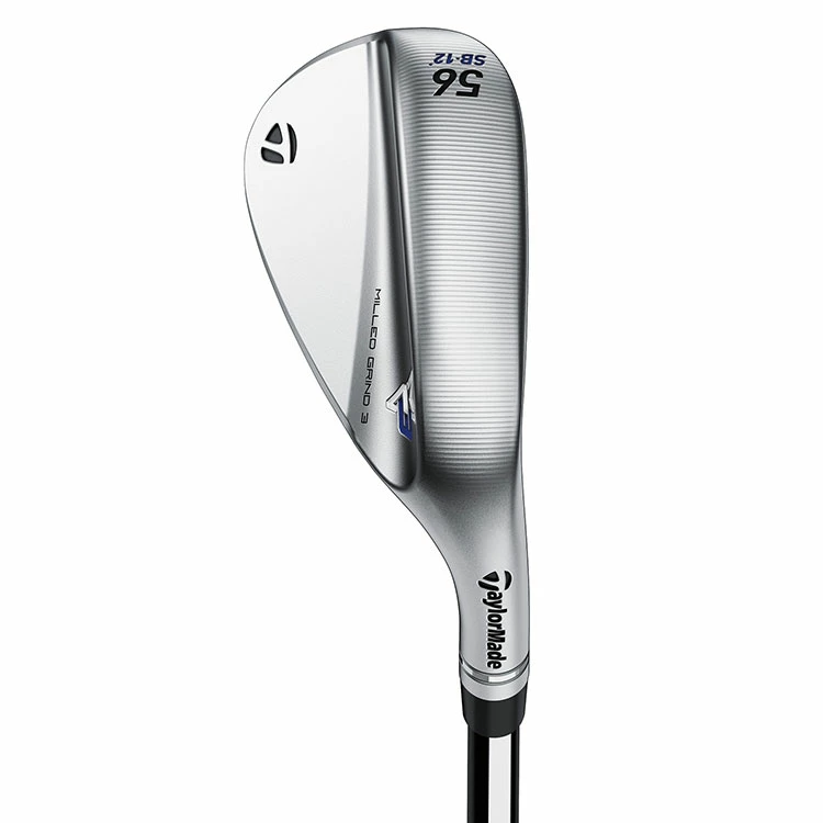 TaylorMade Milled Grind 3 Satin Chrome Golf Wedge 4 TaylorMade Milled Grind 3 Satin Chrome Golf Wedge - Image 4